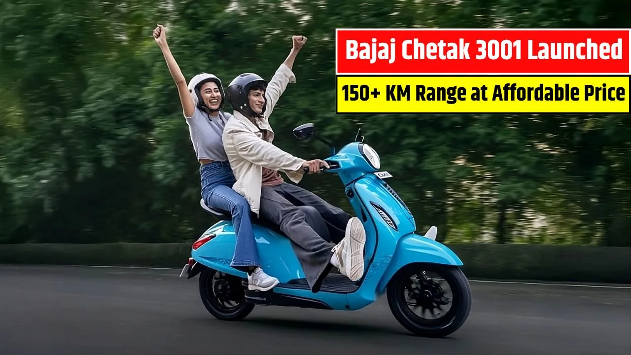 Bajaj Chetak 3001 Launched